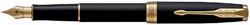 Vulpen Parker Sonnet matte black lacquer GT medium