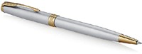 Balpen Parker Sonnet stainless steel GT medium-2