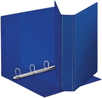 Presentatieringband Esselte panorama A4 4-rings D-mechaniek 20mm PP blauw