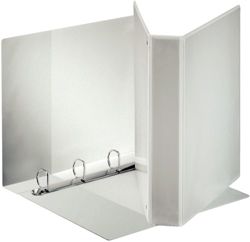 Presentatieringband Esselte A4 Maxi 4-rings D-mech 40mm wit