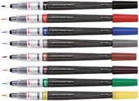 Brushpen Pentel XGFL-101X zwart-2