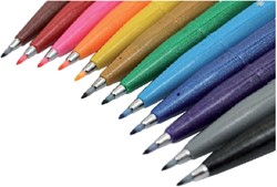 Viltstiften met Brushpunt