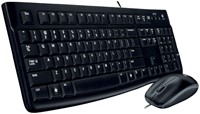 Toetsenbord Logitech K120 Qwerty + muis USB zwart-3