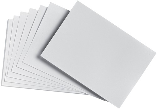 Correspondentiekaart Djois Atlanta A6 105x148mm 200gr wit 50 stuks