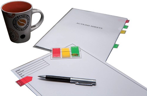Indextabs 3M Post-it  682 23.8x43.1mm "TO DO" assorti