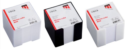 Memokubus Quantore 10x10x9cm wit met 900vel-2