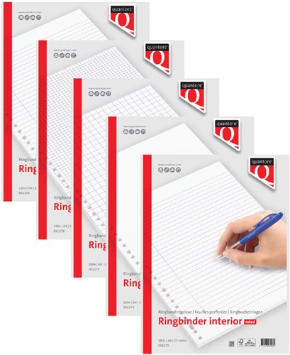 Interieur Quantore A4 23-gaats blanco 200 pagina's-3