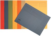 Vouwmap Quantore Folio ongelijke zijde 230gr grijs-2