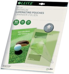 Lamineerhoes Leitz iLAM A4 2x80micron 25 stuks