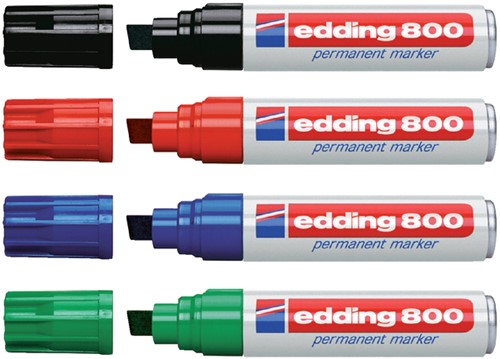 Viltstift edding 800 schuin 4-12mm groen-2