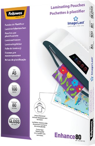 Lamineerhoes Fellowes A5 2x80micron 100stuks