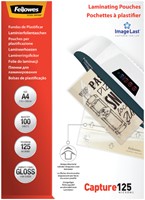 Lamineerhoes Fellowes A4 2x125micron glans 100 stuks-3