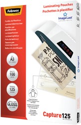Lamineerhoes Fellowes A3 2x125micron glans 100 stuks