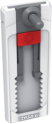 Klevende schroef tesa® tegels & metaal 3kg verstelbaar wit 2 stuks-2