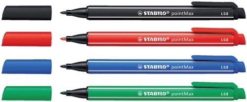 Viltstift STABILO pointMax 488/48 karmijnrood-2