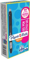 Gelschrijver Paper Mate Inkjoy medium zwart-2