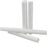 Verzendkoker CleverPack A3 330x50mm met doppen wit pak à 5 stuks-1