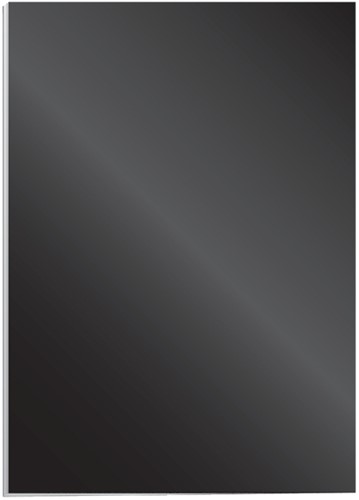 Voorblad Fellowes A4 Chromolux 250gr zwart 100 stuks-2