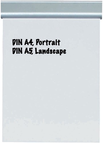 Klemlijst MAUL 218x40mm aluminium zelfklevend-2