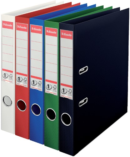 Ordner Esselte No.1 Power VIVIDA 50mm 30% gerecycled PP folie wit-3