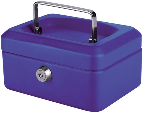 Geldkist Quantore 150x115x80mm blauw-2