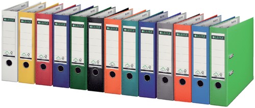 Ordner Leitz 1010 180° 80mm PP A4 lichtrood-2