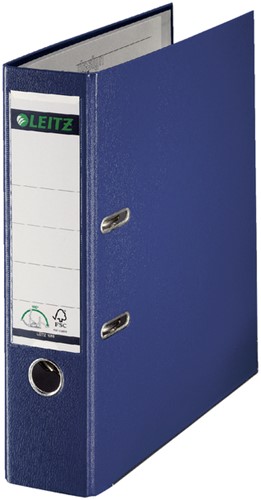 Ordner Leitz A4 80mm PP blauw