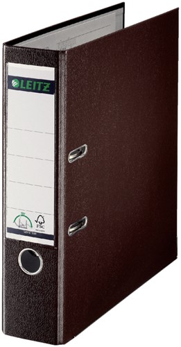 Ordner Leitz A4 80mm PP bruin