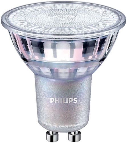 Ledlamp Philips Master LEDspot GU10 4,4W=50W 355 Lumen