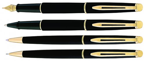 Balpen Waterman Hémisphère matt black GT medium-2