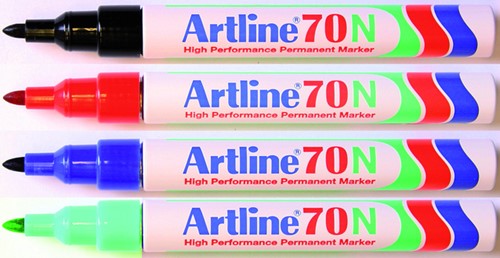 Viltstift Artline 70 rond 1.5mm rood-3