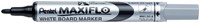 Whiteboardmarker Pentel MWL5S Maxiflo rond 1mm zwart