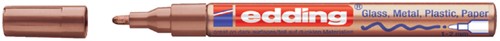 Paintmarker edding 751 op oliebasis 1-2mm koper