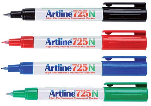 Fineliner Artline 725 rond fijn rood-2
