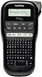 Labelprinter Brother P-touch TZe PT-H110 draagbaar qwerty 12mm zwart