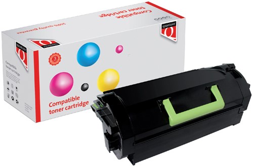 Tonercartridge Quantore alternatief tbv Lexmark 52D0HA0 zwart