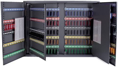 Sleutelkast Pavo XL tweedeurs 300 haken 720x540x140mm