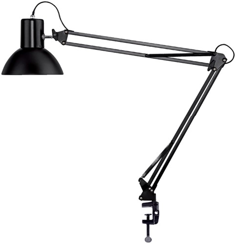 Bureaulamp Unilux Success 66 led tafelklem zwart