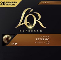 Koffiecups L'Or espresso Lungo Estremo 20 stuks-1