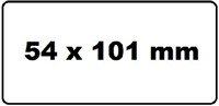 Labeletiket Quantore 99014 54x101mm adres wit-1