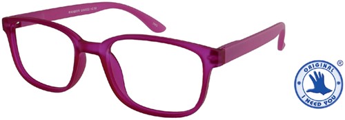 Leesbril X +3.00 Regenboog Roze