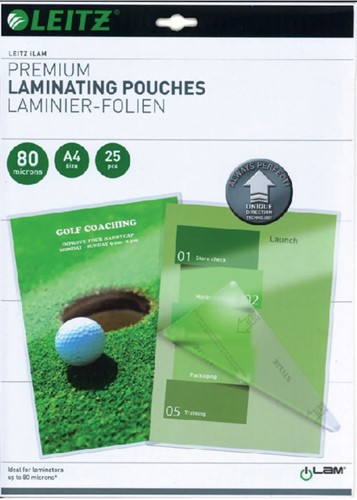 Lamineerhoes Leitz iLAM A4 2x80micron 25 stuks-3