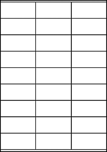 Etiket Avery Zweckform 3479 70x32mm wit 2700stuks-2