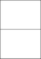 Etiket Avery Zweckform LR3655 210x148mm A5 recycled wit 200 etiketten-3