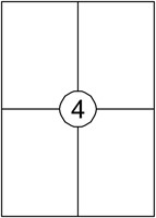 Etiket Avery DP004-100 105x149mm wit 400 stuks-2