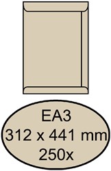 Envelop Quantore akte EA3 312x441mm cremekraft 250 stuks