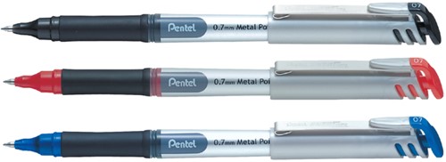 Rollerpen Pentel BL17 Energel medium zwart-2