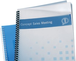 Voorblad GBC A4 Polycover 300micron semitransparant 100 stuks