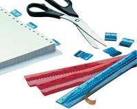 Tabstroken Durable zelfklevend glashelder 50x200mm-5