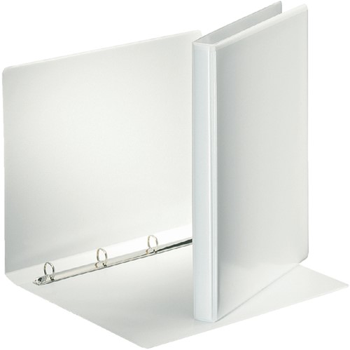 Presentatieringband Esselte Deluxe A4 4-rings D-mech 20mm wit